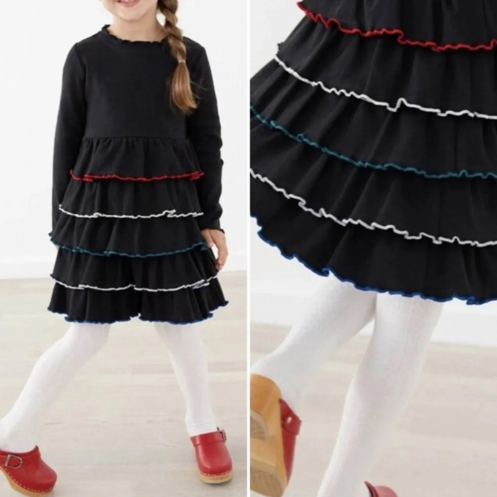 Hanna Andersson Rainbow Tier Dress- NWOT - Picture 2 of 8